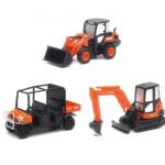 1:64 Scale Mini Kubota Vehicle Assortment