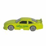 3"x1 1/4"x3/4" 1:64 Lime Green Nascar� Style Die Cast Car (u)