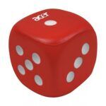 4-3/8 Jumbo Dice Stress Reliever