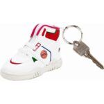 3/4" X 3/4" Sneaker Keychain Coin Holder