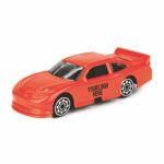 3"x1 1/4"x3/4" 1:64 Orange Nascar® Style Die Cast Car (u)