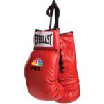 Everlast� LEATHER Autograph Gloves - Laced Black or Red Color