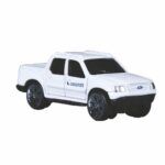 3" 1:64 Scale Die Cast Metal White Ford® Explorer Pickup Truck (u)