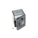 4 1/2"x3 1/4"x4 3/4" Black Electronic Safe Bank